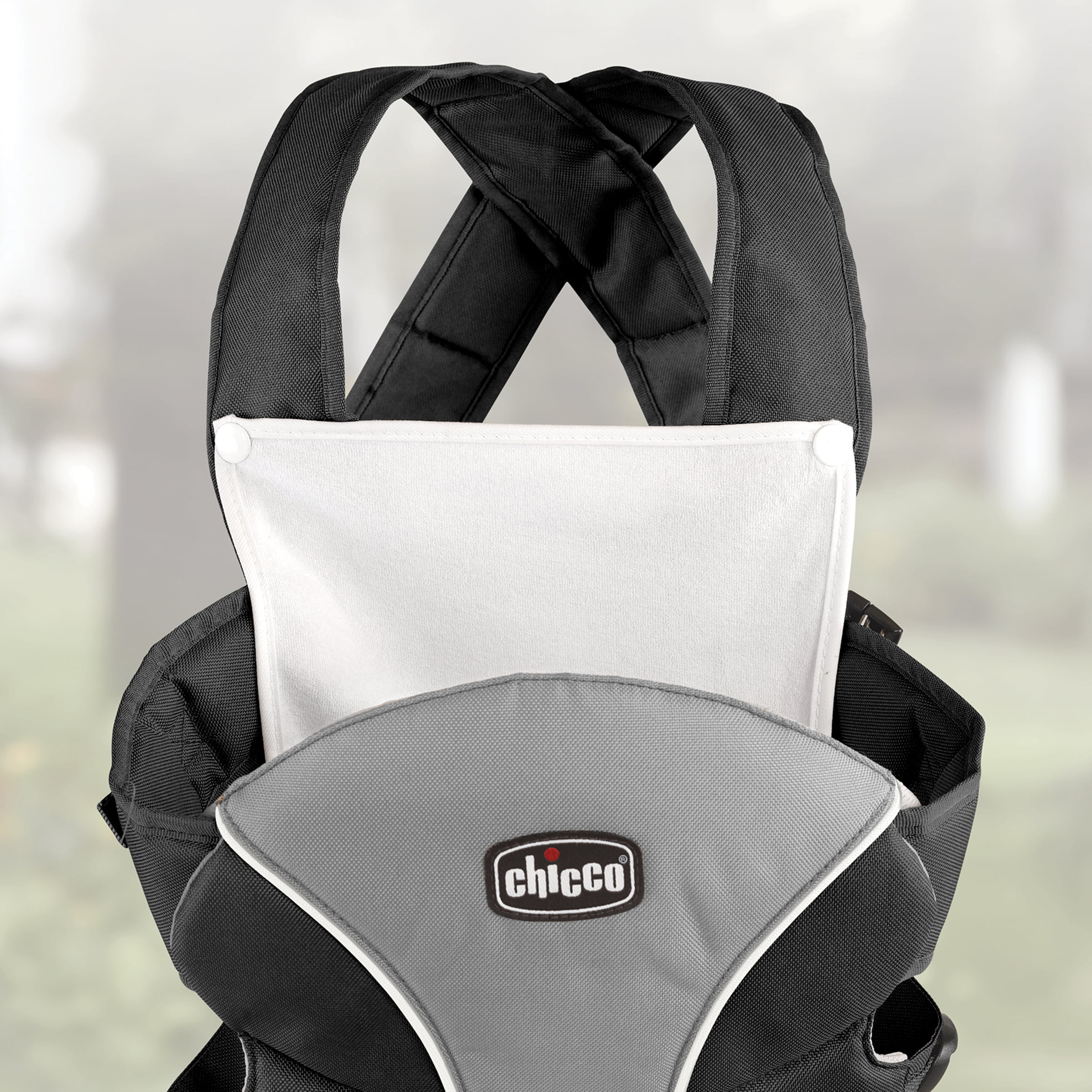 chicco baby carrier grey