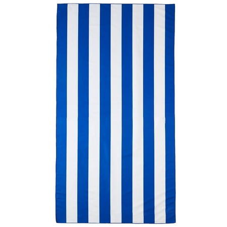 

Ozmmyan Striped Beach Towel Absorbent And Quick-Drying Portable Double-Faced Fleece Home Decor Gift on Clearance