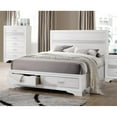 thumbnail image 2 of Miranda California King 2-drawer Storage Bed White, 2 of 3