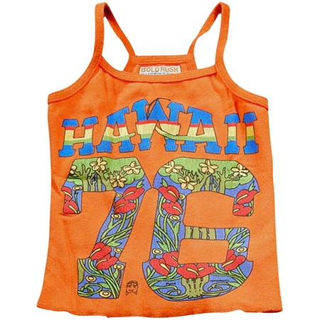 

Gold Rush Outfitters - Baby Girls Tank Top 17365-6-12Months (orange hawaii)