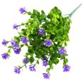 thumbnail image 1 of Artificial Flower Plant Decorative 35 Head Plastic Fake Plant Home Office Decor, 1 of 6