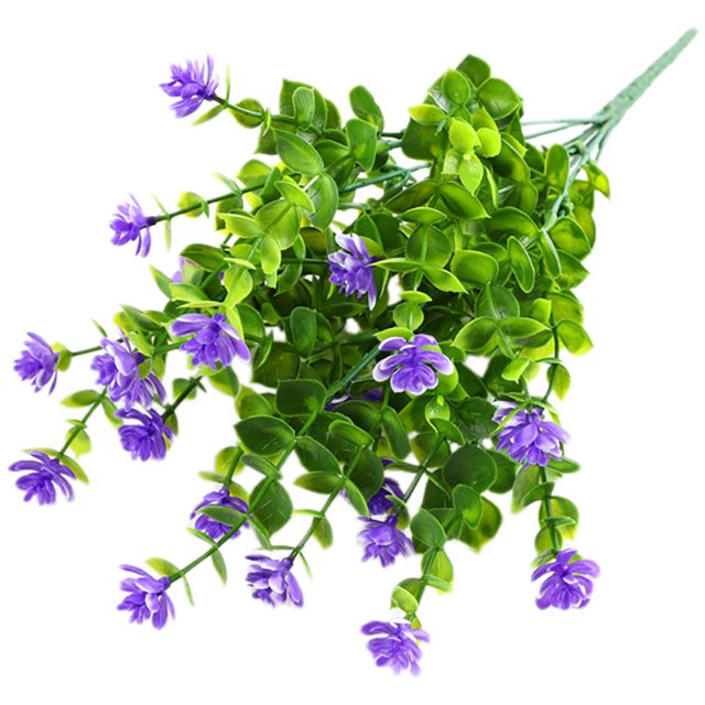 Artificial Flower Plant Decorative 35 Head Plastic Fake Plant Home Office Decor