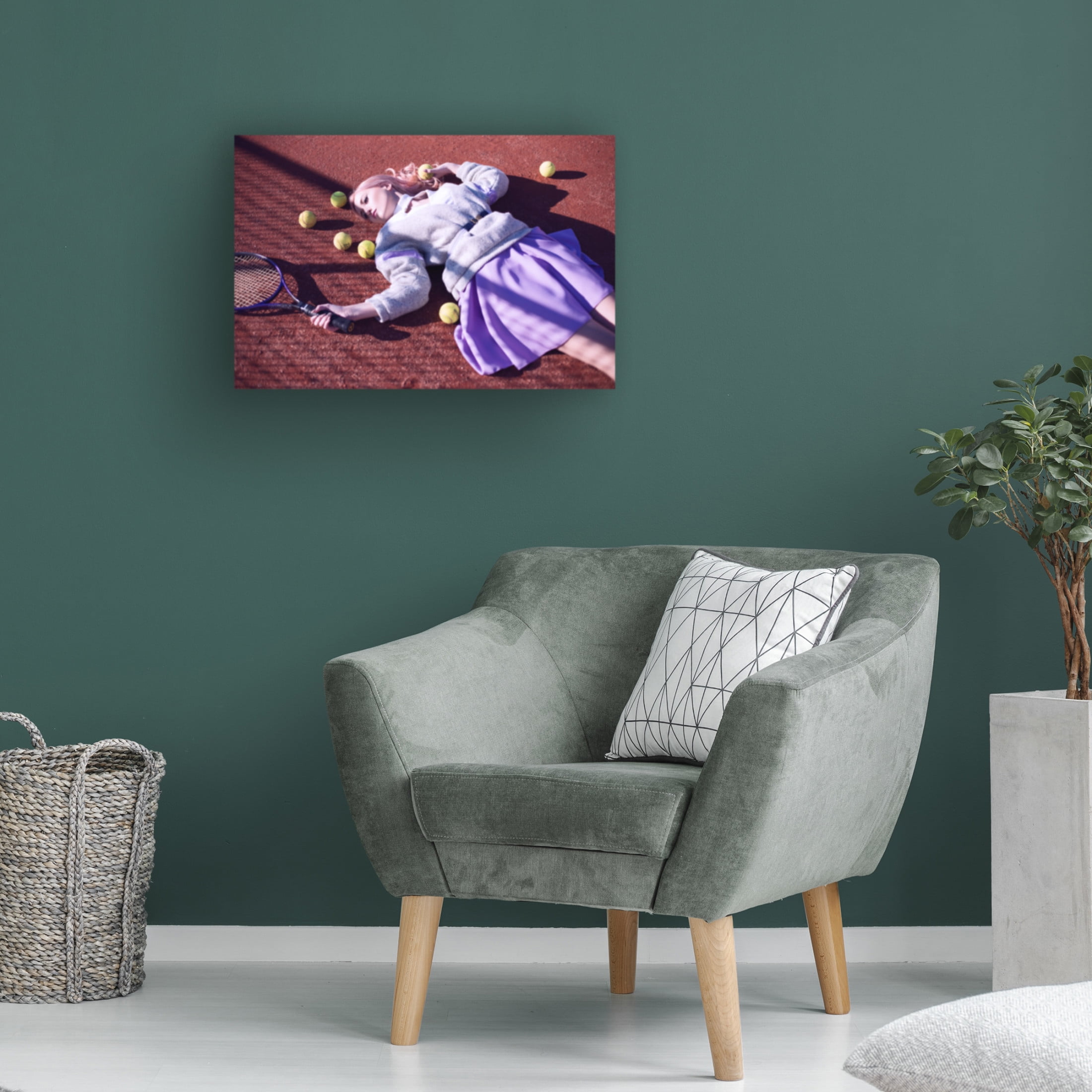 Canvas Wall Art - Andrei Breier 'Well Played' Wall Art for Living Room, Bedroom, or Office D?cor by Trademark Fine Art - 24 x 16 Inches