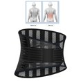 thumbnail image 6 of sunsanly Lumbar Protector Lower Back Brace with Dual Adjustable Straps Breathable Mesh Fitness Support Belt Sports Accessories, 6 of 7