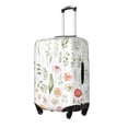 thumbnail image 2 of Fotbe Wildflower Watercolor 2 Luggage Cover Protector,Suitcase Protector,Scratch and Dirt Resistant,Fits 18-32 Inch Luggage-Medium, 2 of 8