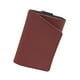 thumbnail image 2 of Tarjetero minimalista Sunnimix Cartera delgada de cuero PU Rojo, 2 of 8