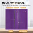 thumbnail image 2 of Funda para chequera CASMONAL, de piel con bloqueo RFID, 2 of 8