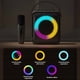 thumbnail image 3 of Micrófono Portátil de Audio Bluetooth Multifuncional Lámpara de LED Colorida Altavoz de Karaoke para el Hogar 2 Micrófonos, 3 of 5