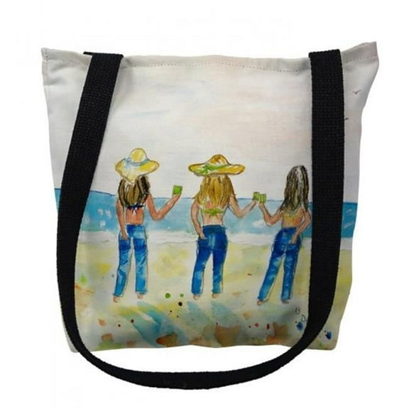 16 x 16 in. Bottoms Up Standing Tote Bag - Medium