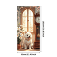 thumbnail image 3 of Adorable Puppy Print Backdrop Background Decor Photography Props Party Supplies Banner Birthday Decoration Photo Display, 3 of 4