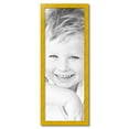 thumbnail image 2 of ArtToFrames 14" x 39" Yellow Picture Frame, 14x39 inch Yellow Wood Poster Frame (WOM-4584),  Pack, 2 of 8