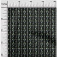 thumbnail image 2 of oneOone Velvet Black Fabric Floral Sewing Craft Projects Fabric Prints By Yard 58 Inch Wide, 2 of 5