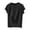 Black, variant on fatyb Womens Cap Sleeve T Shirts Casual Crew Neck Comfy Tee Tops for Women Loose Summer Plain Tshirts