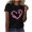 Black, variant on JGTDBPO Summer Tops for Women Dressy Printtrendy Pullover Tops Short Sleeve Round Neck Loose Blouses Tunic Tops for Leggings Casual T-Shirts