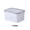 Gray-2, variant on geerera Large Fruit Storage Containers for Fridge with Lid, Colander and handle, for Vegetable Fruit and Salad Partitioned Food Storage,Keep Berry Fruit Vegetable Fresh Longer