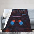 thumbnail image 1 of DouZhe Ultra-Soft Micro Fleece Lightweight Flannel Bed Blanket, Abstract Gamer Zone Games Area Print Cozy Warm Throw Blankets, 50"x40", 1 of 7