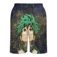 thumbnail image 5 of Anime My Hero Academia Short Sweatpants Summer Daily Cozy Lounge Shorts 3D Printed Beach Shorts Sweatpants With Drawstring And Pockets, 5 of 7