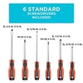 thumbnail image 2 of Juego de Destornilladores Magnéticos BLACK+DECKER Phillips Ranurados y de Precisión 12 Piezas BDHT65002, 2 of 3