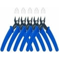 thumbnail image 2 of TianQi Small Wire Cutters Spring-loaded 5-Pack Bundle with Wire Cutter, Side Cutter, CR-V Small Flush Cutter 6-inch, 2 of 5