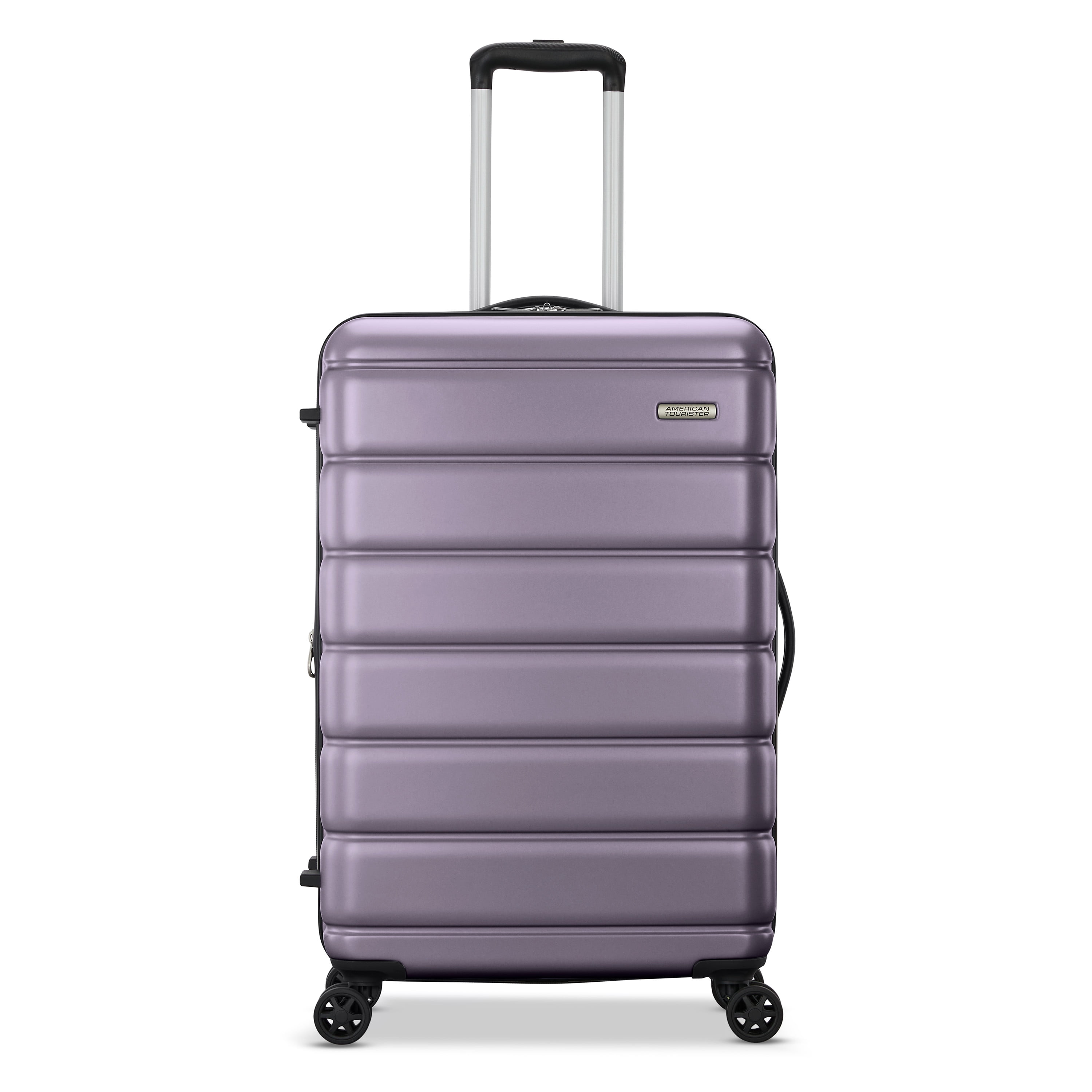 American Tourister Roll Out 2-Piece Luggage Set with Spinner Wheels (Carry on/Medium Checked) - Icy Lilac