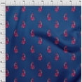 thumbnail image 3 of oneOone Cotton Poplin Fabric Floral Block Print Fabric By The Yard 56 Inch Wide, 3 of 4