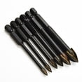 thumbnail image 3 of New 6Pc Carbide Glass Tile Drill Bits Set Ceramic Wall Plastic Wood Hole Opener, 3 of 8