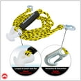 thumbnail image 4 of Airhead Heavy-Duty Kwik-Connect 12 ft Tow Harness, Black/Yellow, 4 of 9
