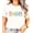 Natural Shirt, variant on Kindergarten Teacher Shirt for Women Cute Rainbow Back to School Teacher Appreciation Graphic Tee Natural Shirt Adult Large