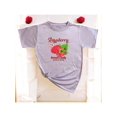 thumbnail image 2 of Playera Blusa De Frambuesa Raspberry Sweet & Tasty – Dulce Estilo que Te Hace Brillar Color Lila Talla Extra Grande Marca Emil SaEs, 2 of 4