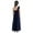Dark Navy, variant on CHICTRY Girls Chiffon Princess Dress One Shoulder Flower Girl Party Ball Gown