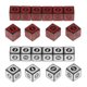 thumbnail image 1 of 20 Dados Acrílicos De Varios Lados Para Juegos De Rol De Tablero De Mesa, 1 of 9