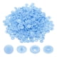 thumbnail image 1 of Uxcell 100 juegos de broches de resina plástica T5, botones de presión redondos brillantes sin coser para costura de telas, manualidades, ropa, bolsas (azul claro), 1 of 6