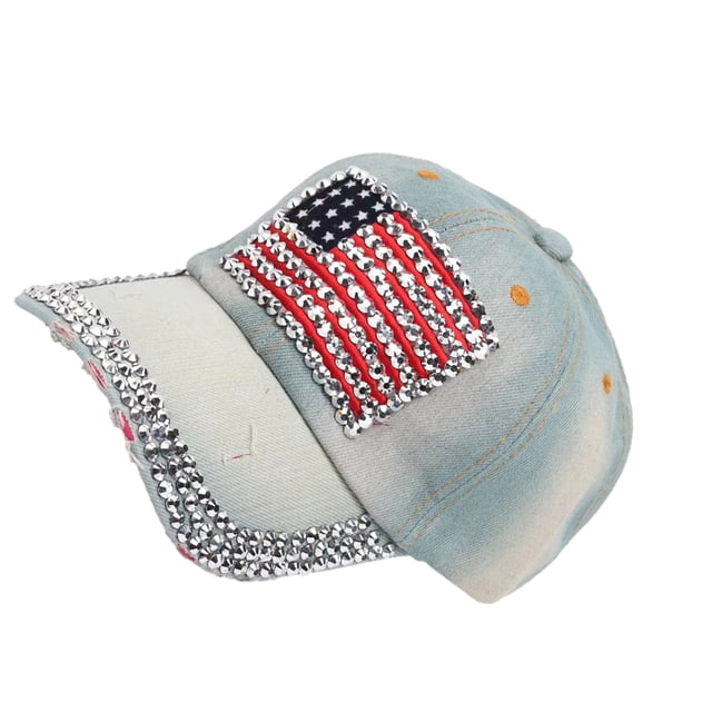 tredstone Casquette de Baseball en Pierre avec Sangle Réglable à la Mode et Denim de Protection Solaire Multicolores 1 1Set