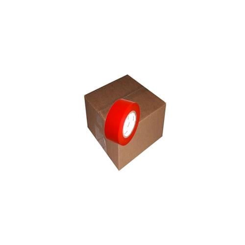 Red 7 Mil Uv Resistant Polyethylene Film Tape 2 X 60 Yard Roll (24 Roll/Case)