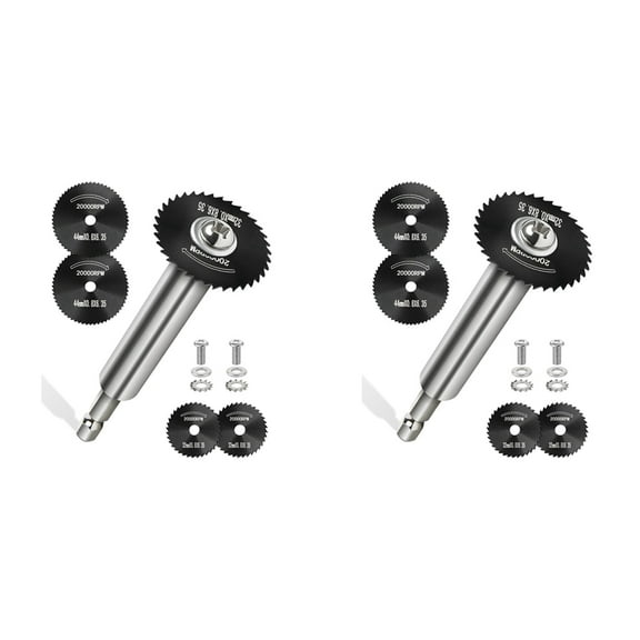 2X Inside Pipe Cutter for PVC Pipe with 5 Replacement Saw Blades,1/4Inch Hex Shank Impact Connect Inside PVC Pipe Cutter