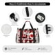 thumbnail image 4 of Easygdp Buffalo Plaid Love And Gnome Bolsa de Gimnasio, Bolsa de Viaje Duffel, Bolsa de Fin de Semana con Compartimentos, Bolsa de Mano para Noche, 4 of 7
