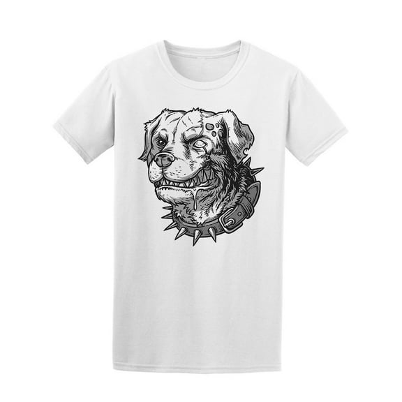 Evil Mad Dog T-Shirt Men -Image by Shutterstock, Male 3X-Large