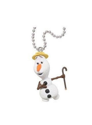 Frozen 2 Olaf Plush Keychain Mocchi-Mocchi- Disney Takara Tomy Japan –