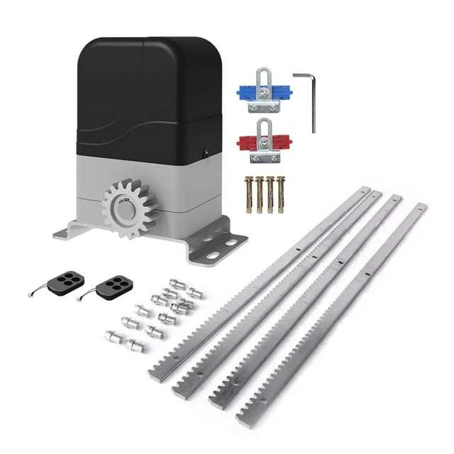 Electric Sliding Door Opener Kit AC Motor Automatic Door Operator Kit With 4m Steel Frame Infrared Sensor Kit ,Free Your Hands