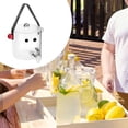thumbnail image 1 of Dispensador de bebidas, dispensador de jugo, divertido hervidor de acero inoxidable con forma de flor, jarra para bebidas frías, ideal para camping y Estilo A, 1 of 8