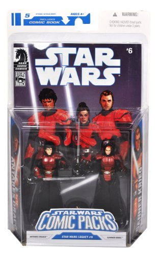 Star Wars Clone Wars Action Figure Comic 2-Pack Dark Horse: Legacy #6  Imperial Knights Antares Draco and Ganner - Walmart.ca