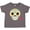 Charcoal Grey, variant on Inktastic DÃÂa De Los Muertos Skull with Flower Boys or Girls Toddler T-Shirt