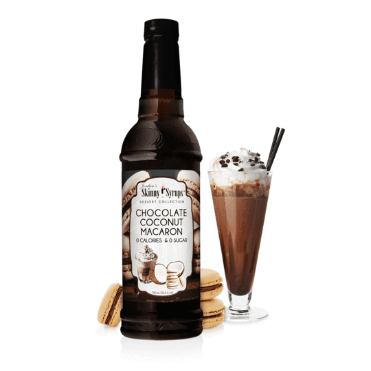 Skinny Mixes Sugar Free Chocolate Coconut Macaron Syrup