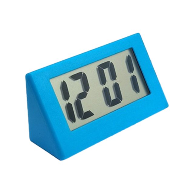 Cute Small Gifts Car Clock,Mini Clock,Electronic Clock,Bedside Clock,Promotional Gift Clock,Cute Student Clock,Small Triangles Clock Gifts for Cars