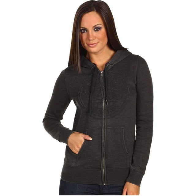 Sudadera con Capucha Vans Neon para Mujer Negro XS