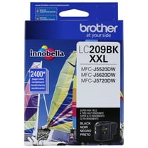 Brother Genuine LC209BK Innobella Super High-Yield Printer Ink, Black