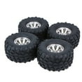 thumbnail image 2 of Tire,4pcs/set 1/10 Tyres Remote Model 1/10 Remote Tire Model Car Qinquan Car Off-road Tyres Mewmewcat Eryue Rookin Tyres Model, 2 of 5