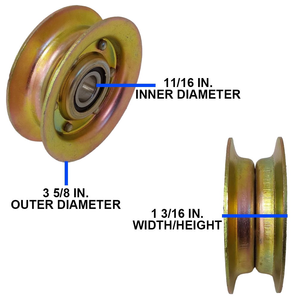 Proven Part Mower Deck 42 In. Idler Kit Compatible With John Deere Gy20110 And Gy20629 Fits L100 L105 L107 L108 L110 L111 L118 108