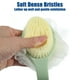 thumbnail image 3 of 2 cepillos de espalda para ducha, cepillo corporal con cerdas y lufa, cepillo corporal de ducha con mango largo para baño exfoliante de piel para hombres y mujeres, verde, 3 of 7