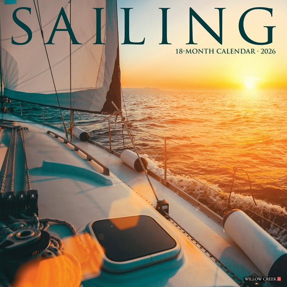 Sailing 2026 Wall Calendar, (Paperback)